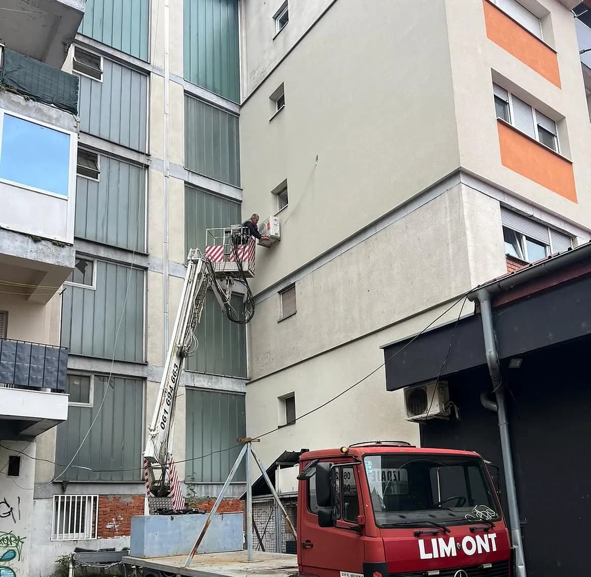 Dizalica LIMONT u radu
